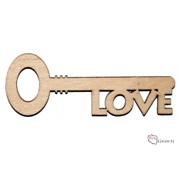 Klucz LOVE standard A356